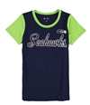 Nfl Womens Seattle Seahawks Fitted Logo Graphic T-Shirt