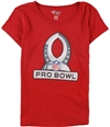G-III Sports Womens NFL Pro Bowl Graphic T-Shirt red M