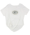 G-Iii Sports Womens Green Bay Packers Embellished T-Shirt, TW2