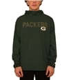 MSX Mens Green Bay Packers Hooded Graphic T-Shirt pac L