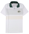 G-III Sports Mens Green Bay Packers Rugby Polo Shirt pac L