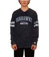STARTER Mens Distressed Seattle Seahawks Graphic T-Shirt sse L