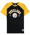 Starter Mens Pittsburgh Steelers Graphic T-Shirt, TW2