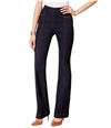 I-N-C Womens Contrast Stitching Flared Jeans