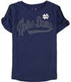 Touch Womens Notre Dame Embellished T-Shirt ntd M