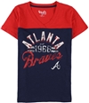 Touch Womens Atlanta Braves Embellished T-Shirt atb M