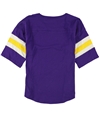 Touch Womens Vikings Rhinestone Embellished T-Shirt vik M