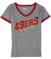 Touch Womens 49ers Sequined Embellished T-Shirt snf M