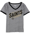 Touch Womens Saints Sequined Embellished T-Shirt nos S