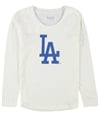 Touch Womens La Dodgers Logo Graphic T-Shirt
