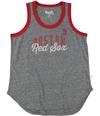 Touch Womens Red Sox Glitter Print Tank Top brx M
