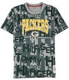 Tommy Hilfiger Mens Green Bay Packers Graphic T-Shirt, TW2