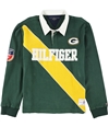 Tommy Hilfiger Mens Green Bay Packers Rugby Polo Shirt pac M