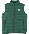 Tommy Hilfiger Mens Green Bay Packers Puffer Vest pac M