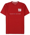 Tommy Hilfiger Mens New York Giants Graphic T-Shirt red M