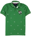 Tommy Hilfiger Mens Boston Celtics Rugby Polo Shirt, TW2