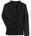 Armani Womens Solid Two Button Blazer Jacket