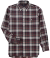 Ralph Lauren Mens Iconic Plaid Button Up Shirt redsmoke S