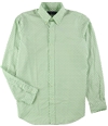 Ralph Lauren Mens Paisley Button Up Shirt green S