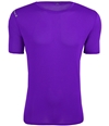 Reebok Mens Volt Performance Basic T-Shirt Purple 4XL