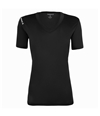 Reebok Womens Volt V-Neck Performance Basic T-Shirt black XL