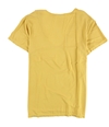 Project Social T Womens Low Voop Neck Basic T-Shirt gold S