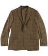 Ralph Lauren Mens Houndstooth Two Button Blazer Jacket, TW1