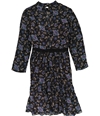 Rebecca Taylor Womens Solstice A-line Dress charcoal 8