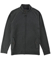 Tasso Elba Mens Quilted Knit Jacket darkslate M