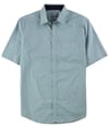 Tasso Elba Mens Printed Button Up Shirt seafoamcombo S