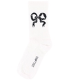 Soulland Womens Ribbon Midweight Socks whitee One Size