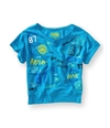 Aeropostale Womens Live Love Dream Pajama Sleep T-shirt 484 XS