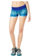 Aeropostale Womens Tie-Dye Running Athletic Workout Shorts 978 XL