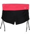 Aeropostale Womens Lld Ruched Knit Athletic Workout Shorts