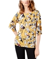 French Connection Womens Aventine Peasant Blouse