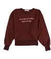 Project Social T Womens Ten Cups Sweatshirt