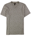 Tasso Elba Mens Reverse Jacquard Basic T-Shirt acorncbo S