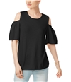 Charter Club Womens Cashmere Cold-Shoulder Pullover Sweater