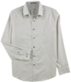 Tasso Elba Mens Printed Button Up Shirt birchcombo S
