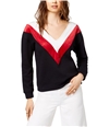 Kendall Kylie Womens Chevron Sweatshirt black XS