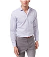I-N-C Mens Textured Waves Button Up Shirt bluecombo L