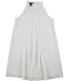 Alfani Womens Casual Shift Dress white 6