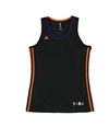 Adidas Womens Blank NBA Jersey blkorgprp S