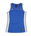 Adidas Womens Blank NBA Jersey grywhtblu S