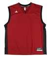 Adidas Mens Blank NBA Jersey redblk XL
