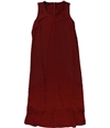 Alfani Womens High-Low A-line Dress classicwine 4