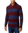 Tommy Hilfiger Mens Striped Knit Sweater 628 S