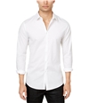 I-N-C Mens Stretch LS Button Up Shirt whitepure2 XL