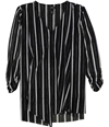 Alfani Womens Draped Knit Blouse, TW3