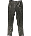 Alfani Womens Metallic Paisley Casual Trouser Pants gold 8P/28